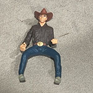 SCHLEICH WILD WEST COWBOY 2015 Rodeo Figure Loose 3.25" World Team Roping Farm